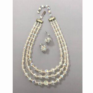 Vintage Necklace & Earring Set